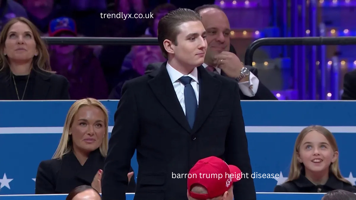 barron trump height disease