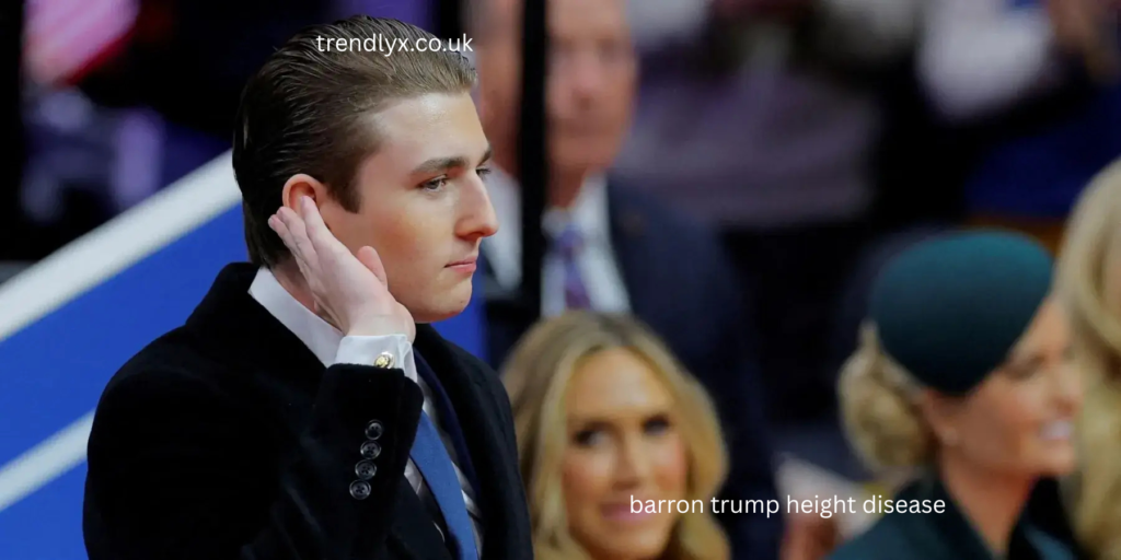 barron trump height disease