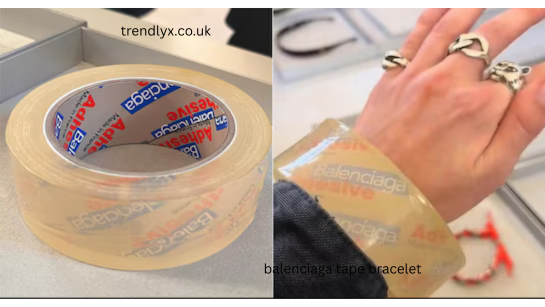 balenciaga tape bracelet