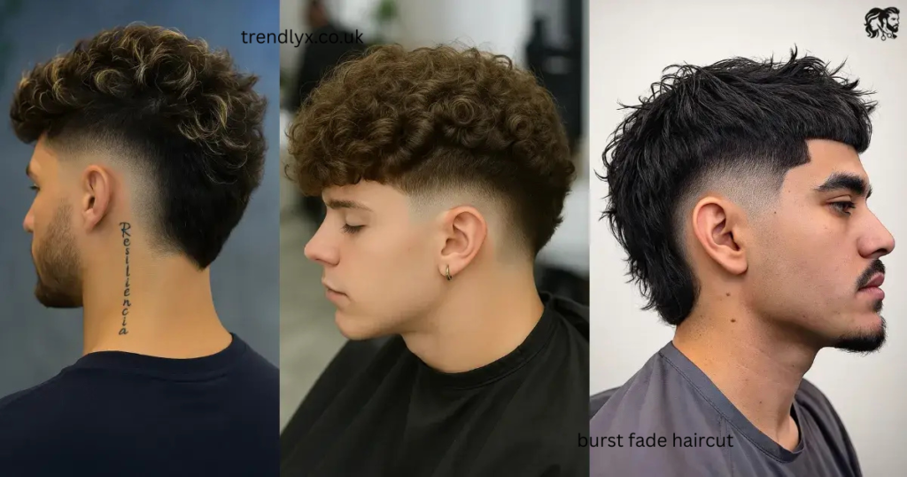 burst fade haircut