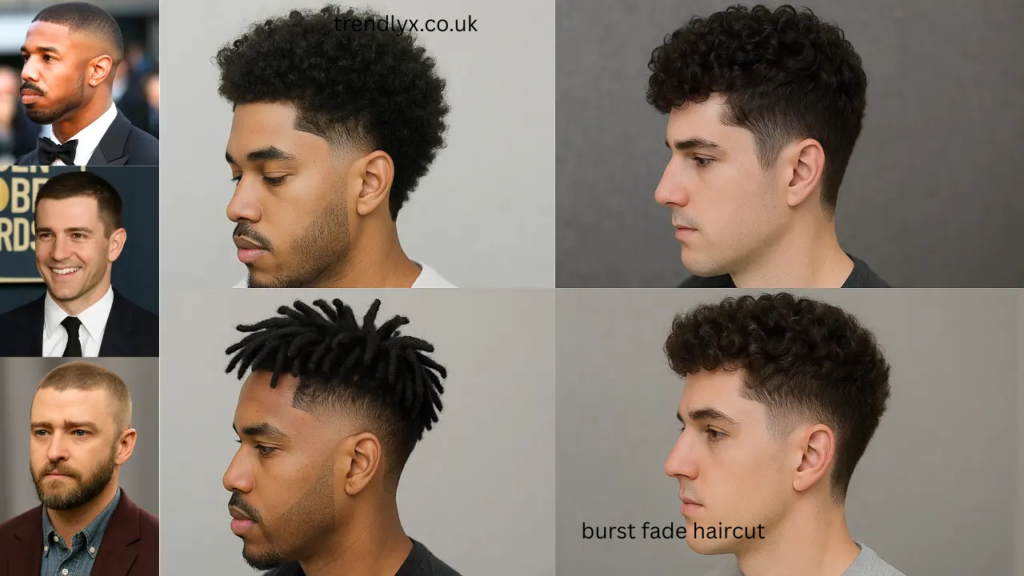 burst fade haircut