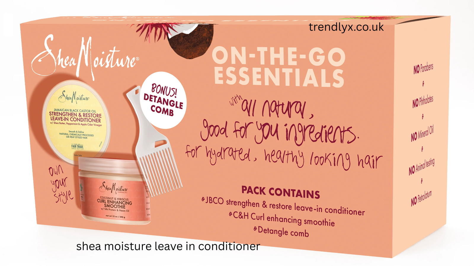 shea moisture leave in conditioner