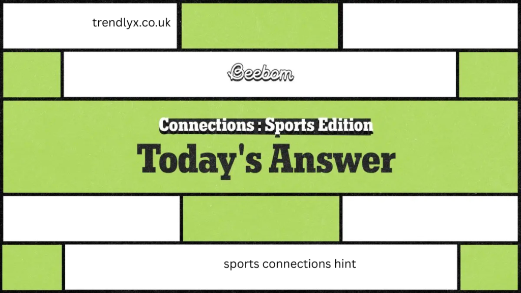 sports connections hint
