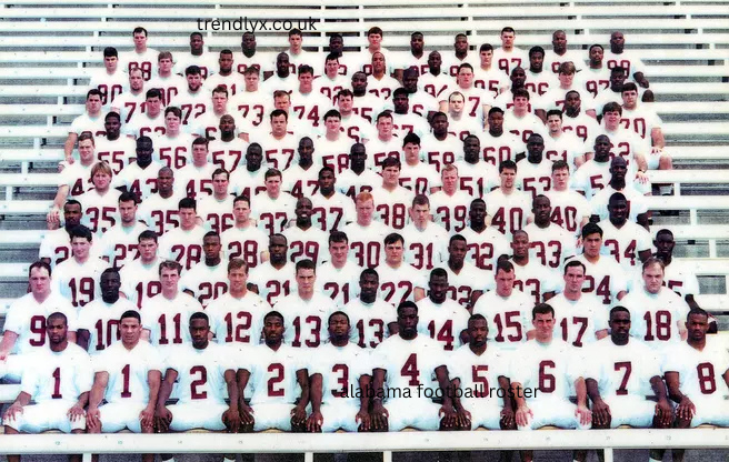 alabama football roster