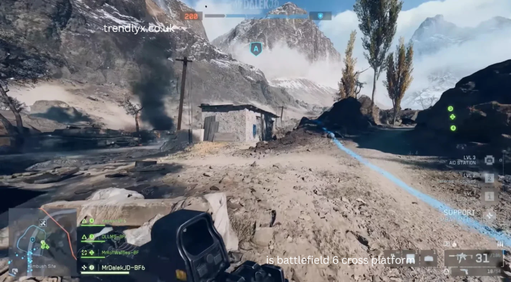 is battlefield 6 cross platform