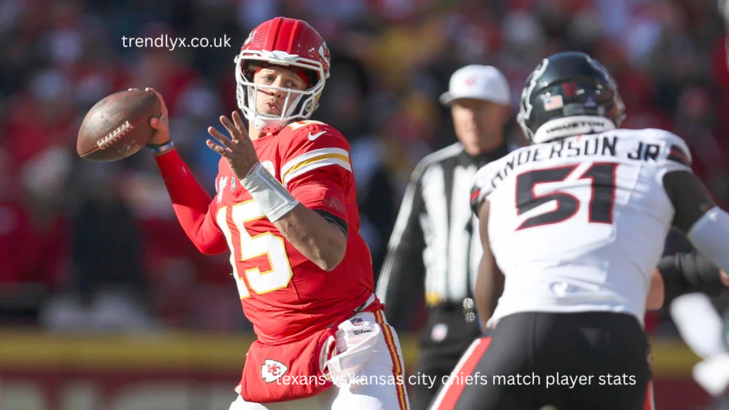 texans vs kansas city chiefs match player stats