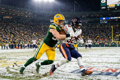green bay packers vs chicago bears match player stats