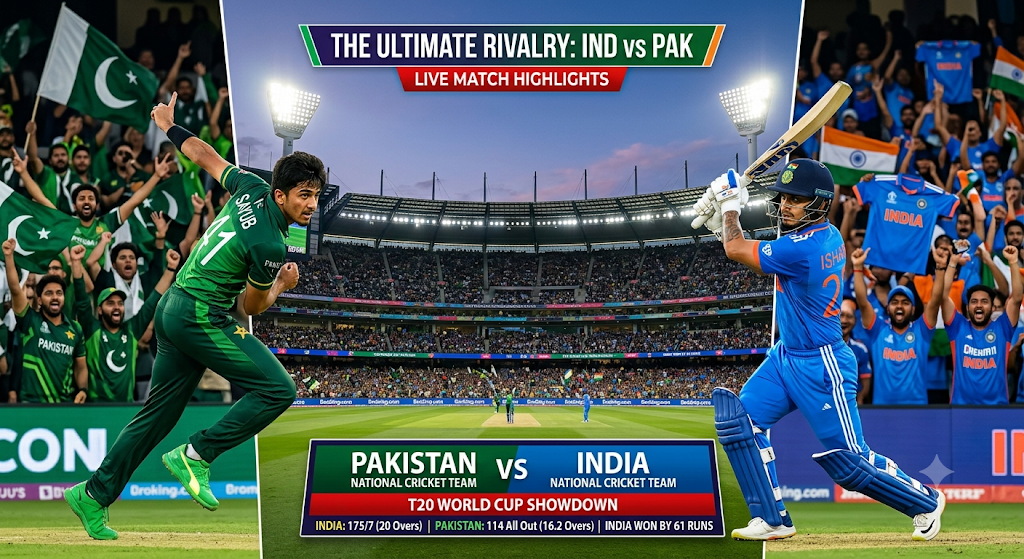 pakistan national cricket team vs india national cricket team match scorecard
