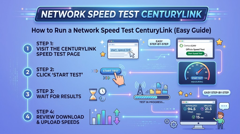 Network Speed Test CenturyLink
